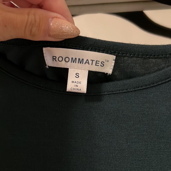 Forest green lace top - Picture 4 of 4